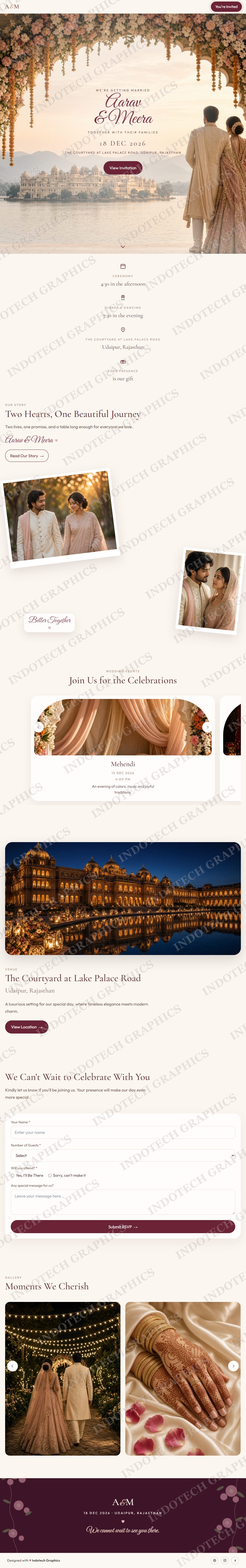 Palace invitation preview